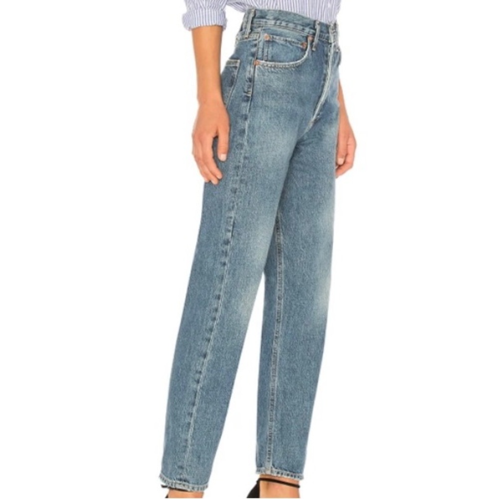 Agolde 90s High Rise Loose Wide Leg Jeans Sz 28
